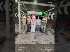 فنيّنا يقوم بتثبيت غسالات السيارات لعميل في (لياد) السعودية!