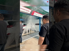 نرحب بحرارة العميل من إيران يأتي لزيارة مصنعنا!غسالة سيارات كولون تستحق ثقتك!