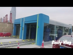 غسالة سيارات كولون مزدوجة النقل تم الانتهاء من تركيبها