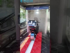 كيف تعمل غسالة الدراجات النارية بدون اللمس؟