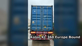 تم تسليم ماكينات غسيل السيارات Kolon KL-360 إلى أوروبا