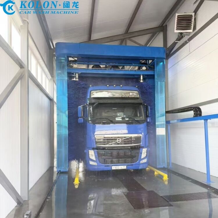 KOLON KL-BS11 28‑meter fully automatic bus & truck wash system – built to handle the biggest fleets with industrial-grade power and precision